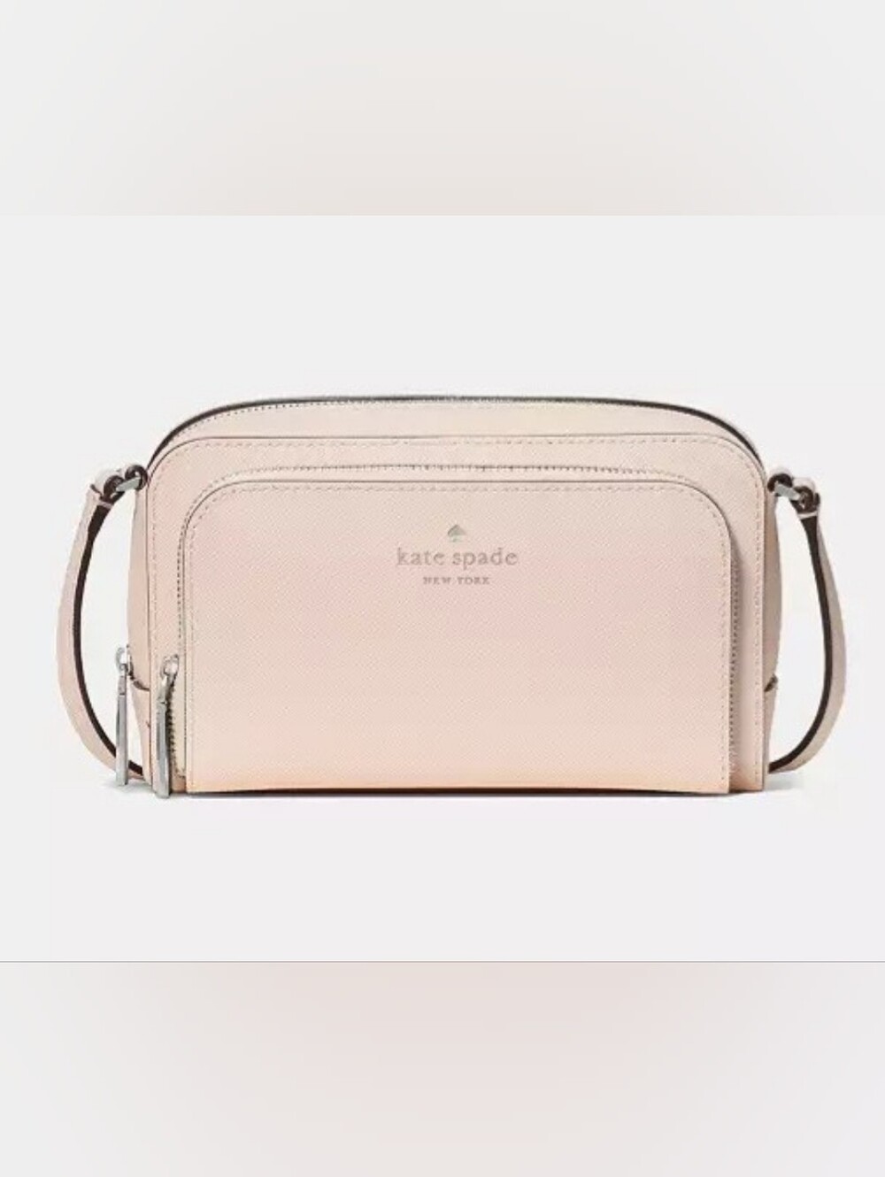 Kate Spade Staci Mini Crossbody Bag Leather, Fresh Peach, Model: KP079